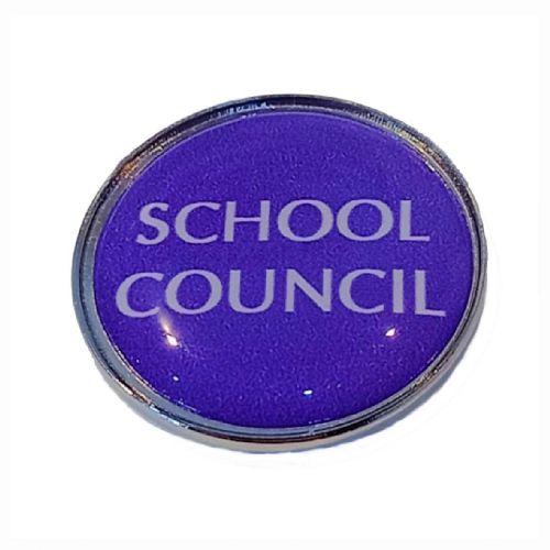 SCHOOL COUNCIL round PURPLE